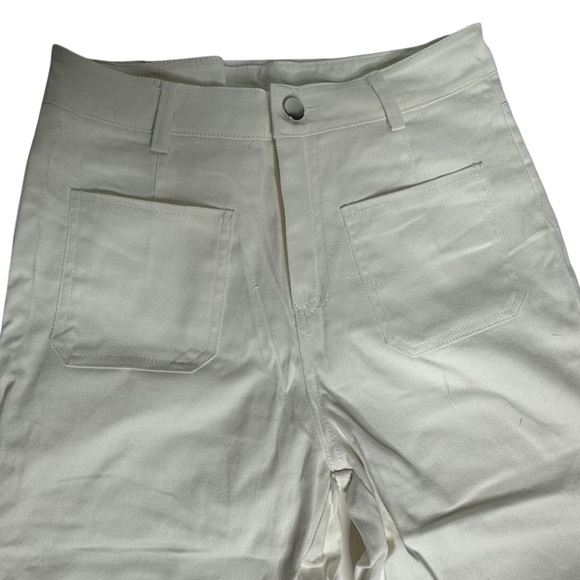 Unbranded Brand New White. Top Straight Jeans small - Picture 5 of 9